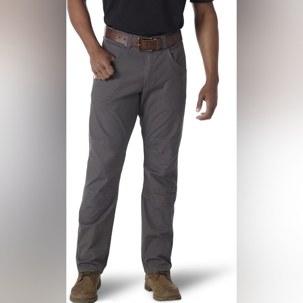 Wrangler All Terrain X Gear Mens Steel Grey Outdoor Utility Pant 40x30